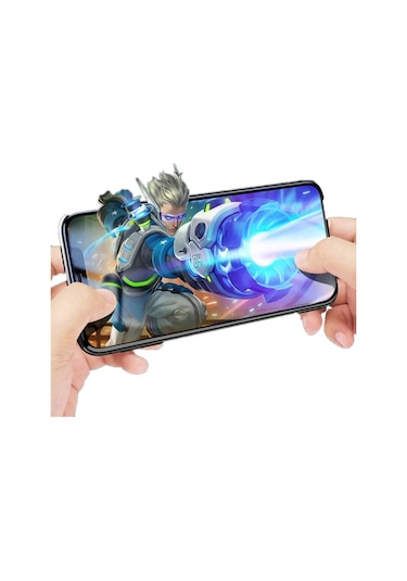 Apple Uyumlu iPhone XS Max 6.5 Davin Seramik Ekran Koruyucu Siyah