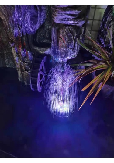 Maiyame 3.5w Güneşli Fontaine, 8 Led Renkli Işık, Otomatik Ve Gece Modu, Su Yetersizliği Koruması, 6 Farklı Nozzle İle Bahçe Dekorasyonu