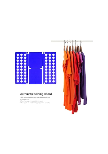 Pembe-tüm Giysiler Katlama Boyu Plastik Yetişkin Detacha Gömlek Giyim Panosu Katlanır Bender Giysi Pratik Çocuk Dosyası Hızlı