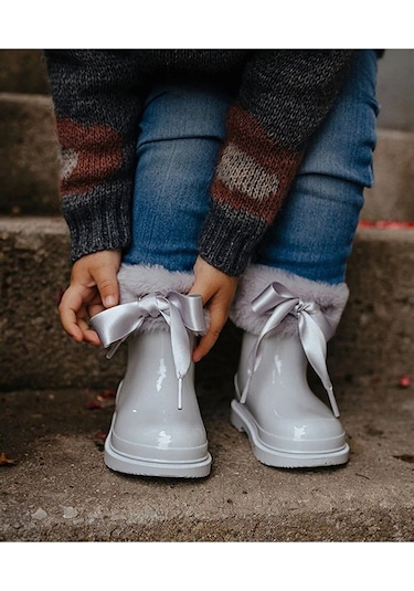Igor Bimbi Soft Hielo Çocuk Açık Gri Yağmur Çizmesi W10258-250 Gri
