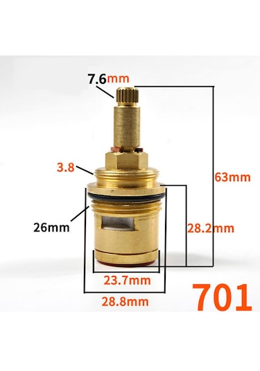 Suntek Banyo Mutfak Stil A Için Kartuş Değiştirme Musluk