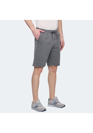 Slazenger NUKE I Erkek Cepli Koyu Gri Şort