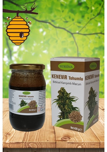 Nursima Kenevir Tohumlu Bitkisel Karışımlı Macun 420 G