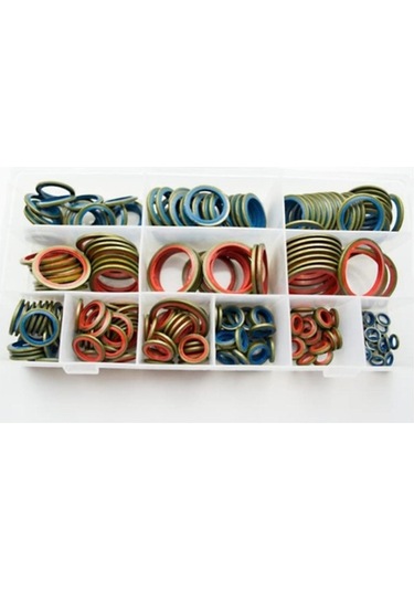 Pazly 245 Adet Kombinasyon Contası M6-m16 Sızdırmazlık Farklı Boyut