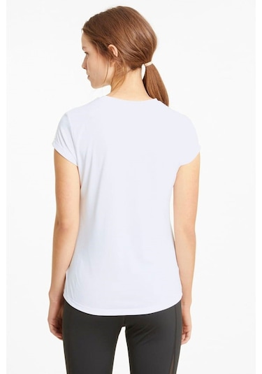 Puma Active Tee Kadın Beyaz Spor T-shirt 586857 02