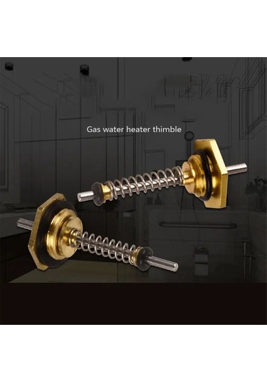 Xurunkeji 10 Adet Gaz Kazanı Su Bağlantı Vanası Yüksük 10mm Uzunluk 9x7x3cm