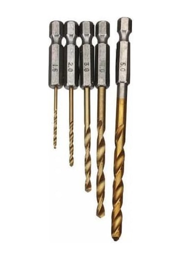 Bn5 Şarjlı Tornavida Bits Matkap Ucu Seti Takımı 5 Parça