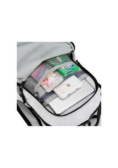 Jeehugo Süper Hafif, Dayanıklı Spor Sırt Çantası - Su Geçirmez, Outdoor Dağcılık Bisiklet Sporları İçin Siyah Siyah