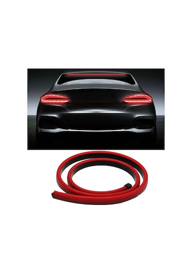 Audi A8 3.Stop Bagaj Üstü Arka Cam Led 90Cm Hareketli 6 Kablolu 4