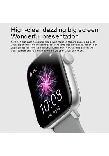 Jeemson T49 1.9" Dokunmatik Ekran Bluetooth Akıllı Saat (İthalatçı Garantili)