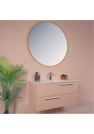 Kobos Serenity 100 Cm Banyo Dolabı Seti Rose