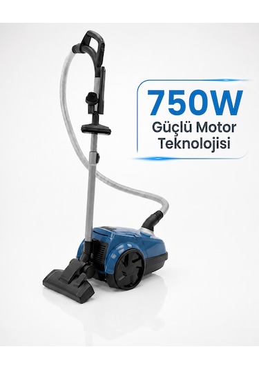 Lura 156N 750 W Toz Torbalı Elektrikli Süpürge