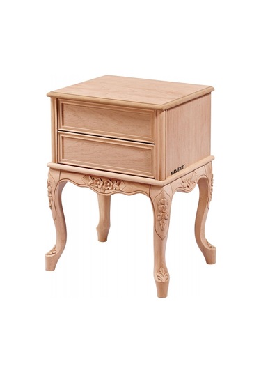 Masifart Concori King Dar Oymalı Komodin Cilasız Ham Diğer