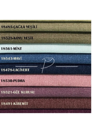 Fon Perde Keten Fonluk Aplim Desen 1. Kalite Tok Duruş