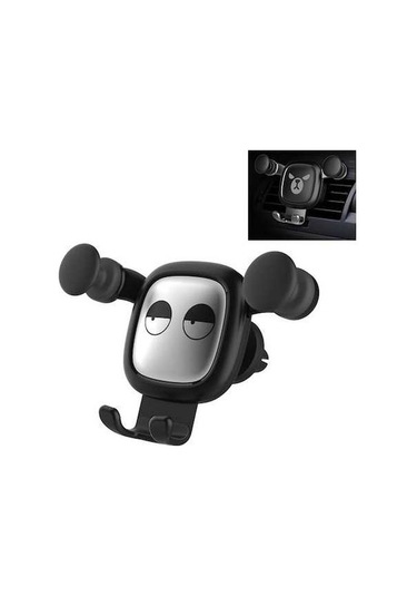 Createtech Yerçekimi Tutucu Telefon Siyah Karikatür Hava Gözler Firar Desen Dağı Büyük Araba Zj 1 Adet