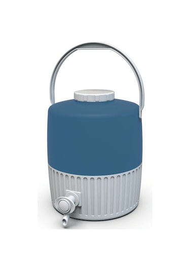 5 Lt Piknik Termos 1003 Super Picnic Cooler Jug Mavi