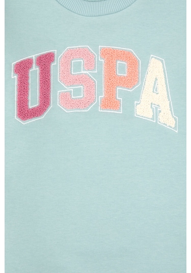 U.s. Polo Assn. Kız Çocuk Su Yeşili Pijama Takım 50318952-vr048 Su Yesılı