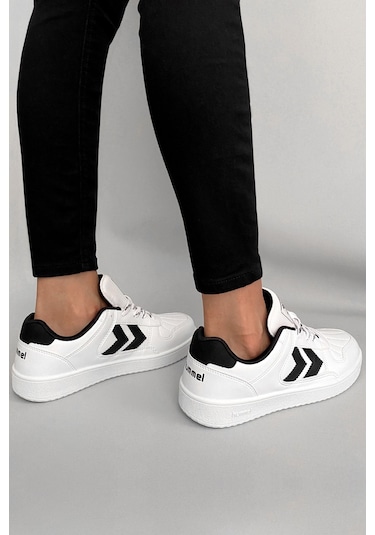 Hummel Court 1990 Unisex Spor Ayakkabı 900828-9124 Beyaz - Siyah