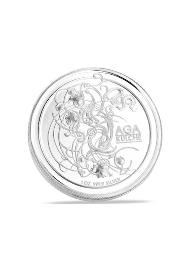 AgaKulche Kaplan Gümüş Sikke Coin