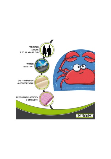 Yüzme Havuzu Yüzme Bone Kedi - Çocuklar Kızlar Ve Erkekler - Yu Kırmızı