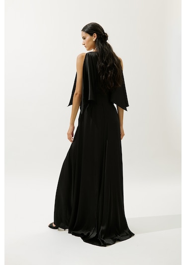 Keıra Abiye Elbise Siyah Siyah