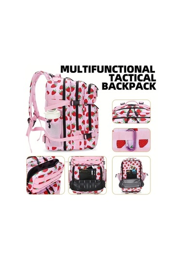 Dashanshop 6.6gal Blue Yellow Sırt Çantası Günlük Spor Fitness Kamp Yürüyüş Seyahat Okul Çantası Erkek Kadın Hediye Altın