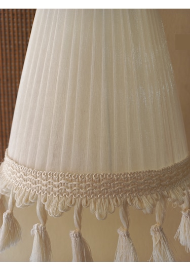 N-63 Krem Organze Yatak Odası Çocuk Ve Bebek Odası Avize Pembe Krem