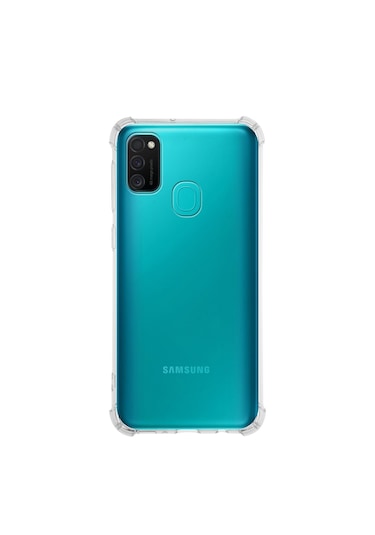 Samsung Galaxy Uyumlu M30s Köşe Korumalı Airbag Antishock Silikon Kapak