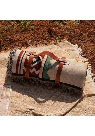 Moly Hafta Sonu Piknik Matı, Kamp & Açık Hava, 90x180cm, Saf Pamuklu, Çevre Dostu Diğer