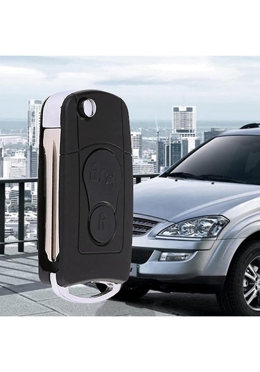 Padalink Ssangyong Actyon Kyron Rexton İçin Yüksek Kaliteli Abs Anahtar Kılıfı - 2 Düğmeli Uzaktan Kumanda Kapağı