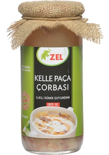 Kelle Paça Çorbası 480 Ml X6 Paket İlikli Kemik Suyundan Hazır Lezzet