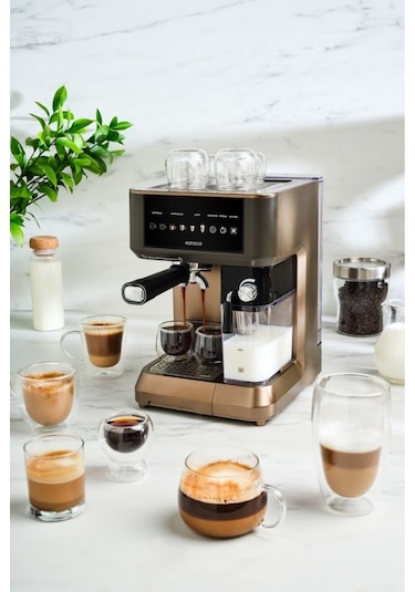 Karaca Mycaffe Barista S10 Espresso Latte Ve Cappuccino Makinesi