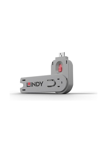 Lindy LIN-40620 Pembe USB A Tipi Port Bloke Açma Kiliti