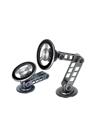 Logis Manyetik Araç İçi Telefon Tutucu G188 Siyah - Siyah