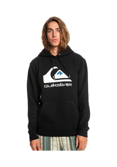 Big Logo Hood-siyah Siyah