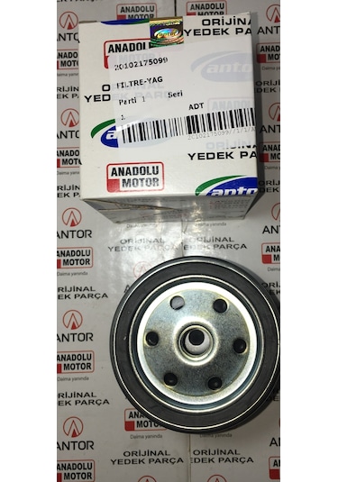 ANTOR /lombardini 3ld450/510 4ld640/820 10hp/12hp/13hp/17hp Yağ Filitresi Genel