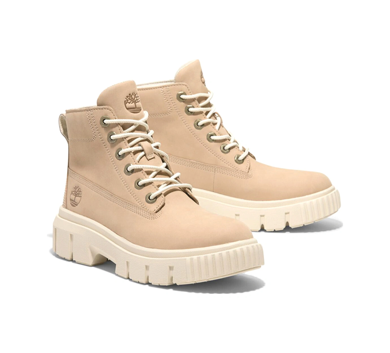 Timberland Greyfield Mıd Lace Up Bej Kadın Outdoor Bot 000000000102688869 Bej