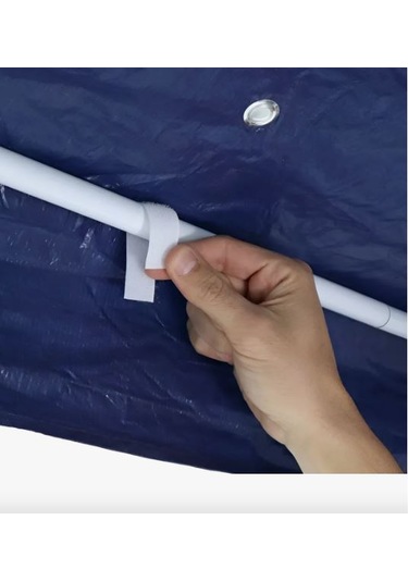 Tente Çadır Ayakları Köşe Merkezi Bağlatı Ve Ayakları , Yedek Parça Konnektör 25/19 Mm Beyaz