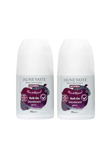 Jaune Vaste Pure & Natural Doğal Kadın Roll-On Deodorant 2 x 75 ML