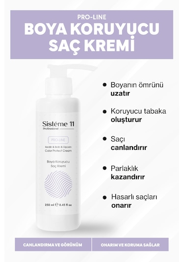 Sisteme 11 Boya Koruyucu Saç Kremi 250 Ml
