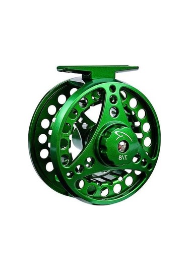 Novahub Skycıty Alüminyum Sinek Olta Makarası - 3/4, 5/6, 7/8 Boyut - Cnc İşleme - Siyah/gümüş/yeşil/mavi