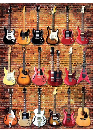 Anatolian 1000 Parçalık Puzzle - Gitar Koleksiyonu 1116