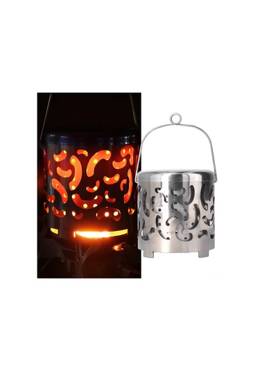 Xindoker Kamp Isıtıcı Kapağı, Çelik Malzeme, Taşınabilir, Çift Katmanlı Isı Dağıtımı, Piknik Ve Doğa Turları İçin Uygun Diğer