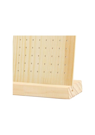 Homyl Takı Rafı Ekranı Gösterisi Için Kompakt 28-çift-delik 28 Çift Delik