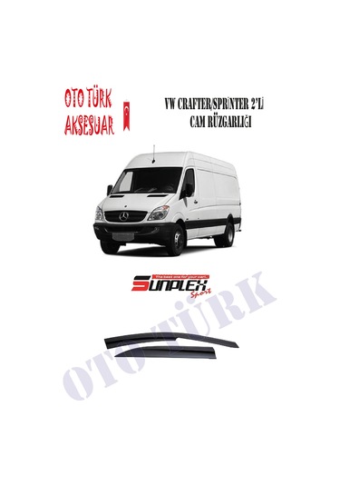Mercedes Sprinter 2008-2017 Mugen Cam Rüzgarlığı Ön Sunplex