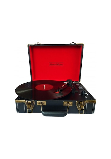 T317ub Retro Pikap Siyah Bluetooth Şarj Edilebilir