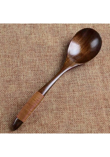 Mufunye El Yapımı Ahşap Yemek Kaşığı - Dayanıklı Tek Parça Tasarım, Dondurma Ve Tatlılar İçin Mükemmel, Doğal Ahşap Dokusu İle Zirve Estetik Haki