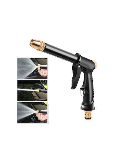 Valkyrie Basınçlı Su Püskürtme Tabancası Araba Yıkama Bahçe Sulama Evrensel Hortum Ve Musluk Uyumlu H2 Valkyrie Basınçlı Su Püskürtme Tabancası Araba Yıkama Bahçe Sulama Evrensel Hortum Ve Musluk Uyumlu H2