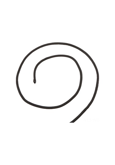 Neevoyu Siyah 4mm Lateksli Kayık Kordonu - Çantalar Ve Eşyaları Sabitlemek İçin Esnek Lastik Telli İp