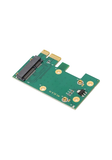 Yuntech01 Masaüstü Bilgisayarlar İçin Mini Pcı-e'den Pcı-e'ye Dönüştürücü Adaptör, Antenli, Plug And Play, Dayanıklı Pcb Malzeme
